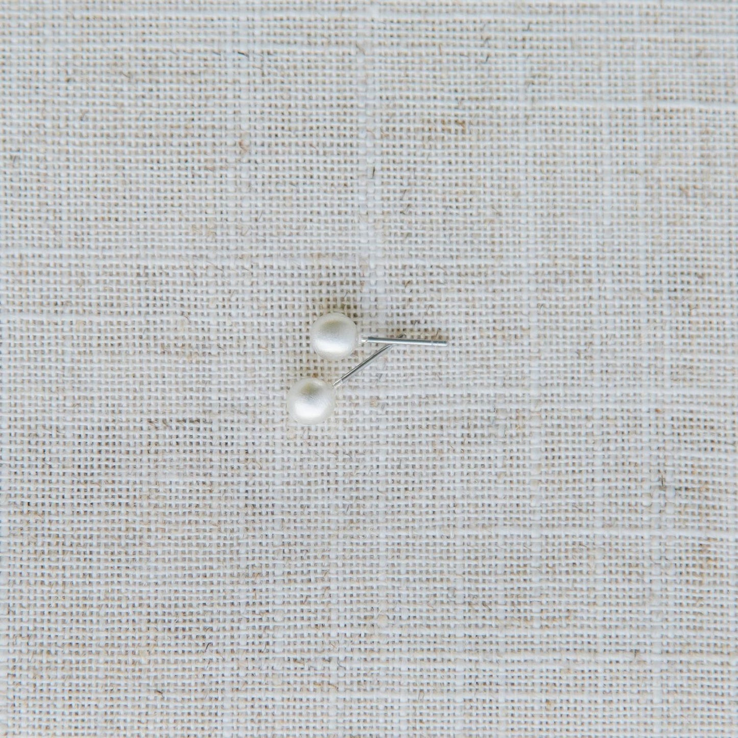 Earrings Grenada Brushed Silver Earrings