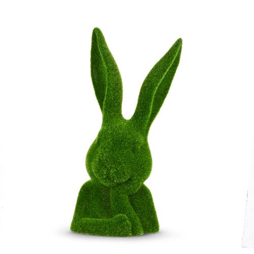 Moss Thinking Rabbit Bust