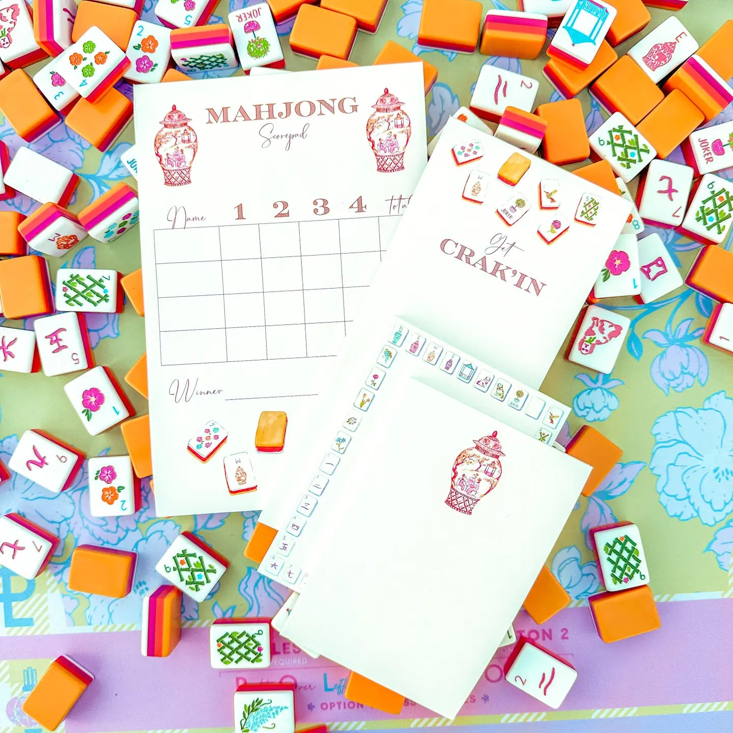 Taylor Paladino Mahjong Scorecard Pad