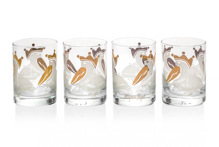 Mignon Faget Jester Pelican Glasses