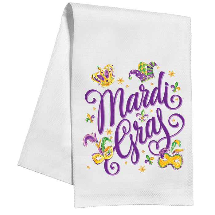 RB Mardi Gras Dish Towels