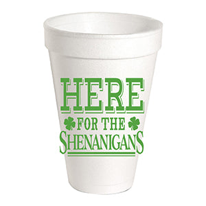 RB Holiday Styrofoam Cups