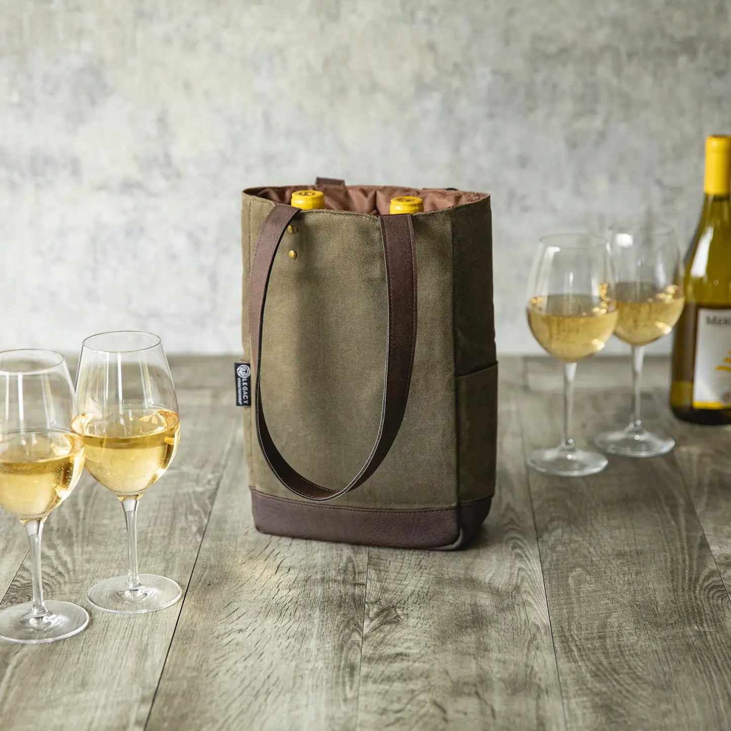 2 Bottle Insulated Wine Cooler Bag - Core