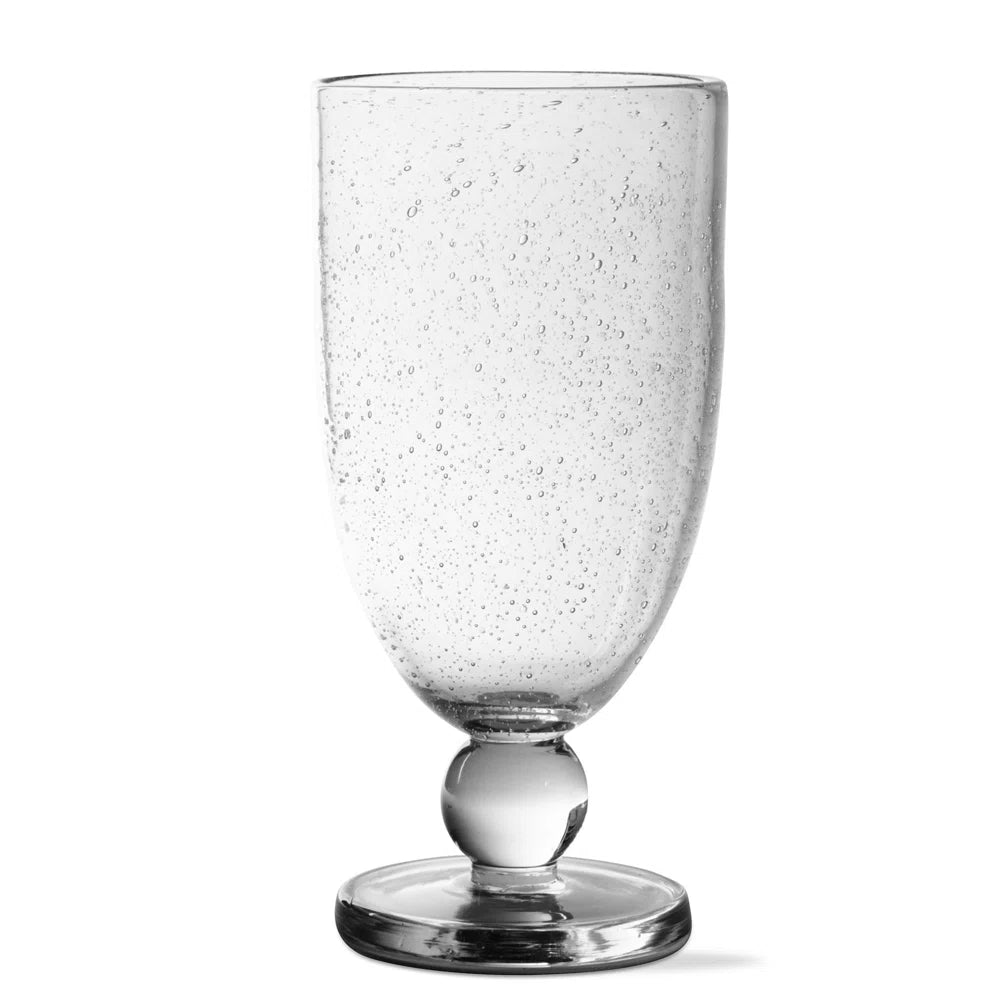 Tag Bubble Glass Tall Goblet