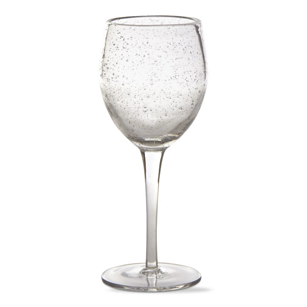 Tag Bubble Glass Wine Glass