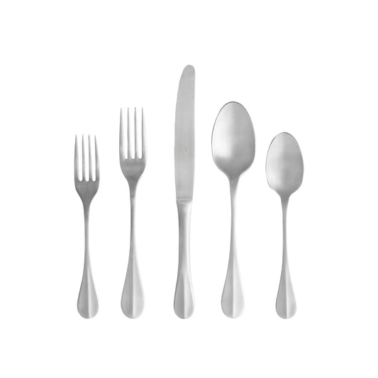 Flatware 5 Pieces Set - Nau Brushed