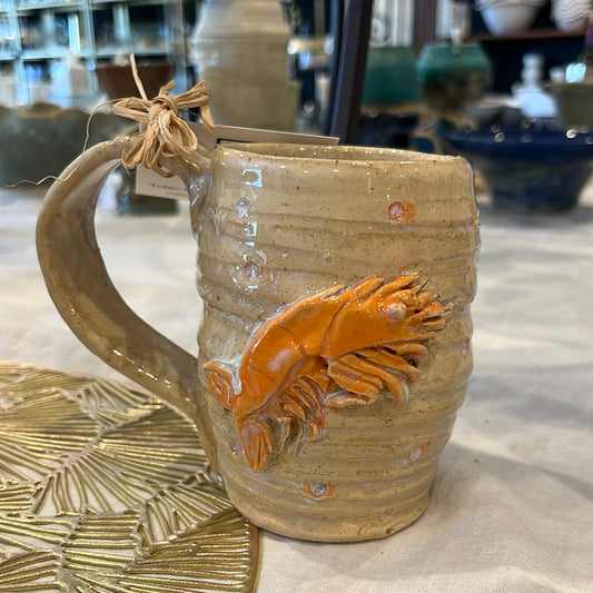 Tehle McGuffee #134 Mug with Orange Shrimp