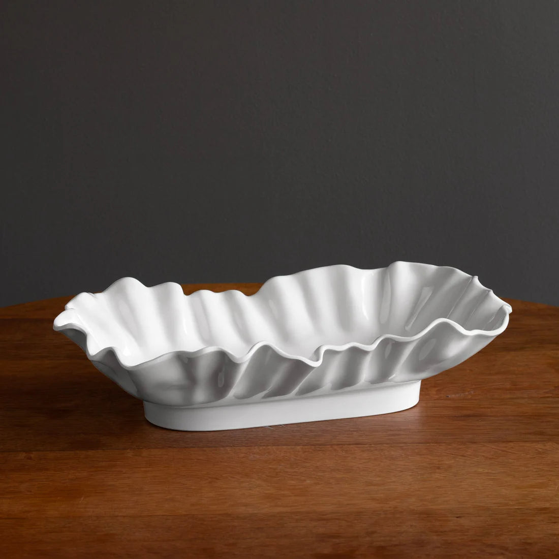 BB VIDA Bloom Large Rectangle Bowl (White)