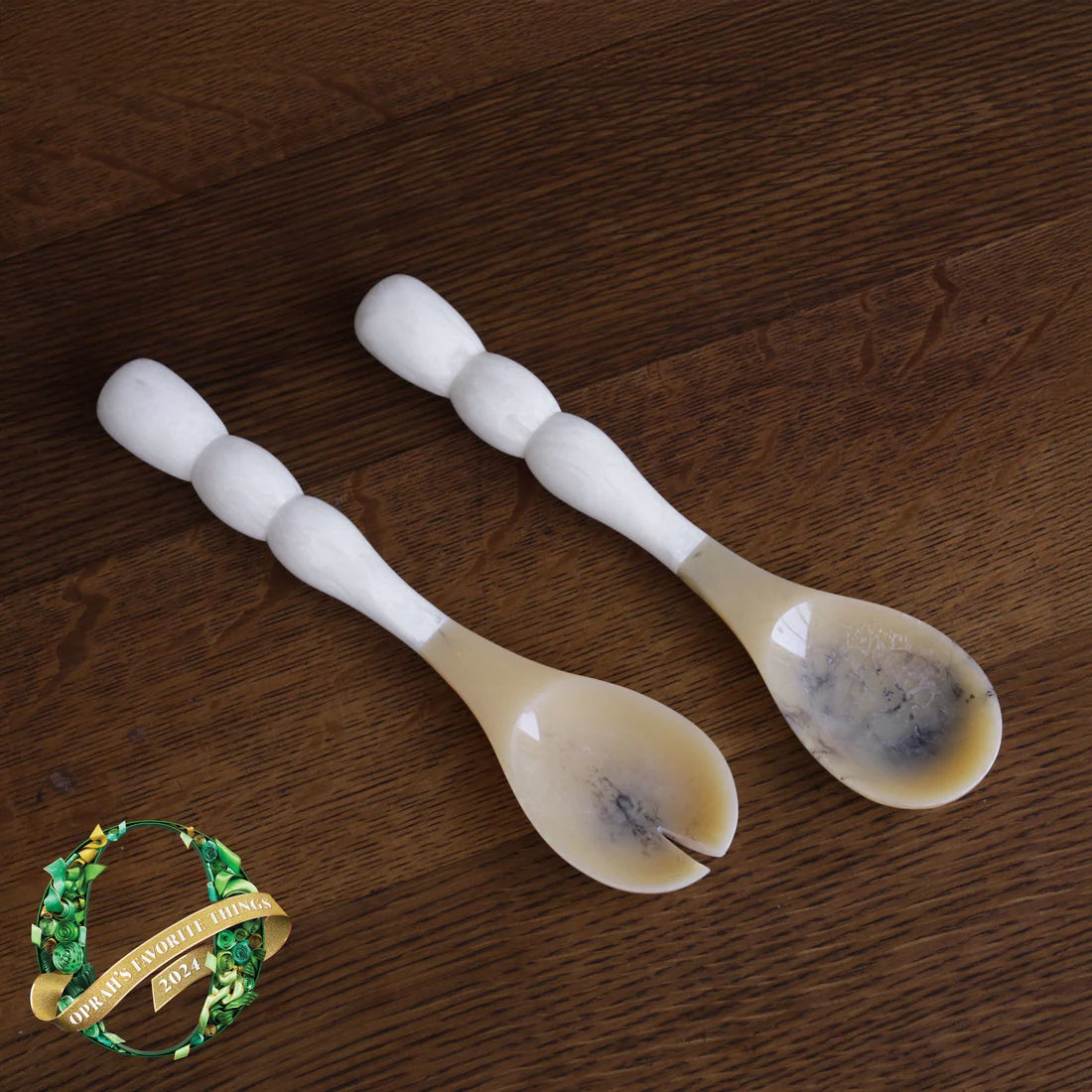 BB RESIN Rio Bubble Salad Servers