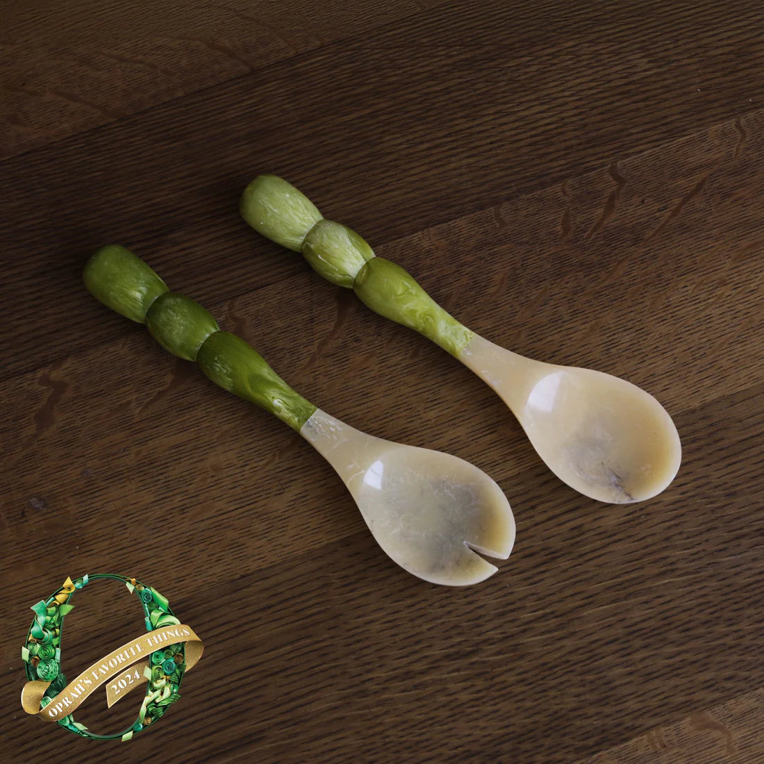 BB RESIN Rio Bubble Salad Servers