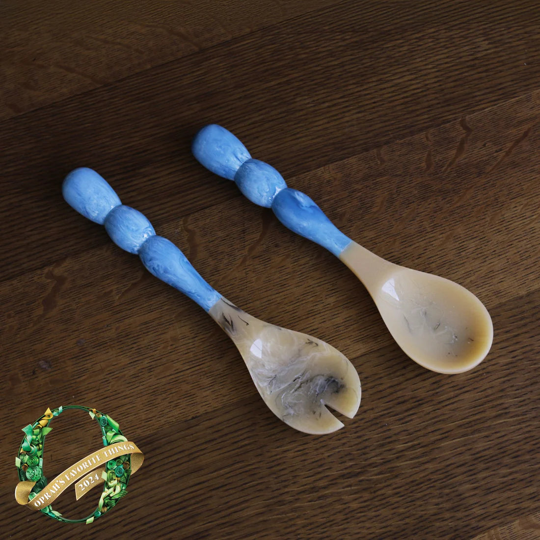 BB RESIN Rio Bubble Salad Servers