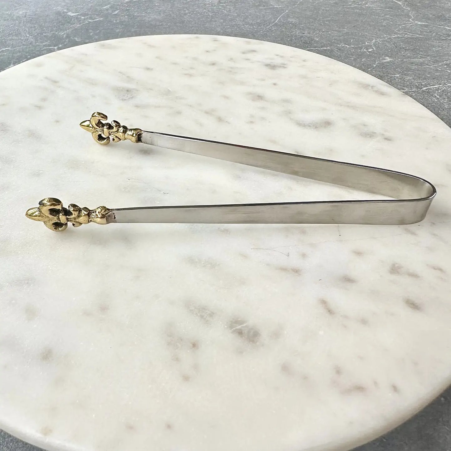 Gold FDL Ice/Serving Tongs