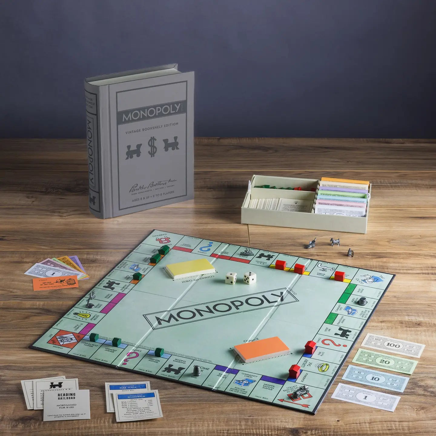 Monopoly Vintage Bookshelf Edition Game