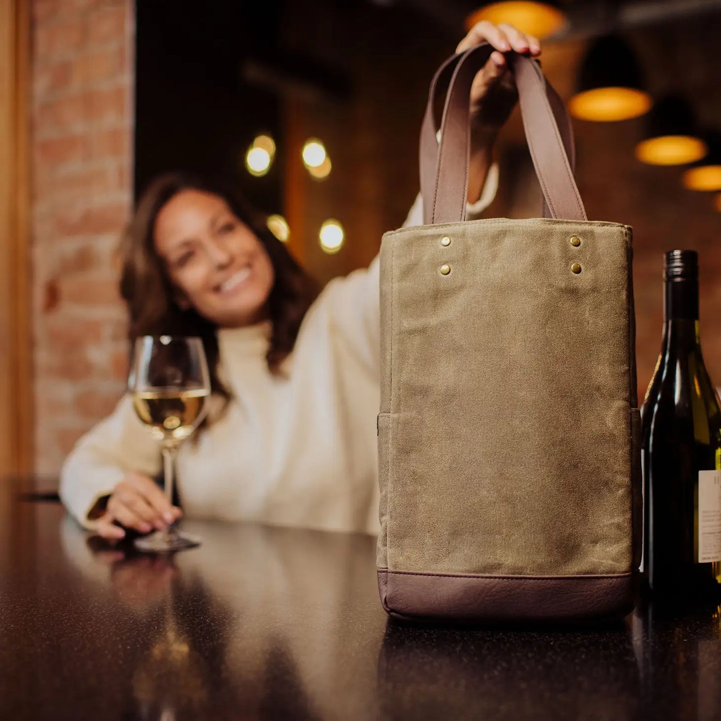 2 Bottle Insulated Wine Cooler Bag - Core