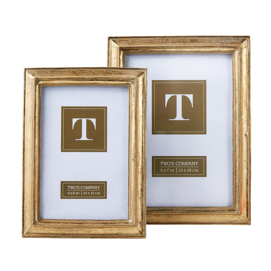 Chatelet Gold Leaf Photo Frame