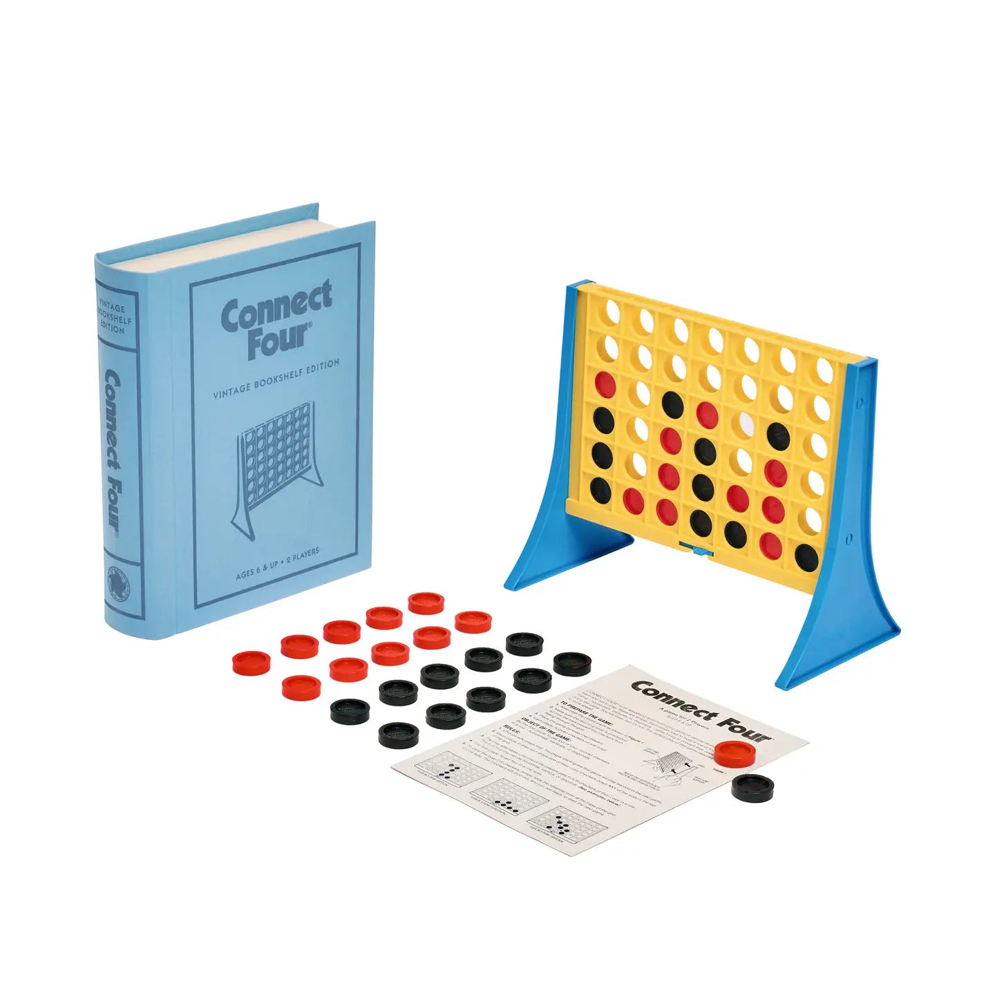 Connect 4 Vintage Bookshelf Game