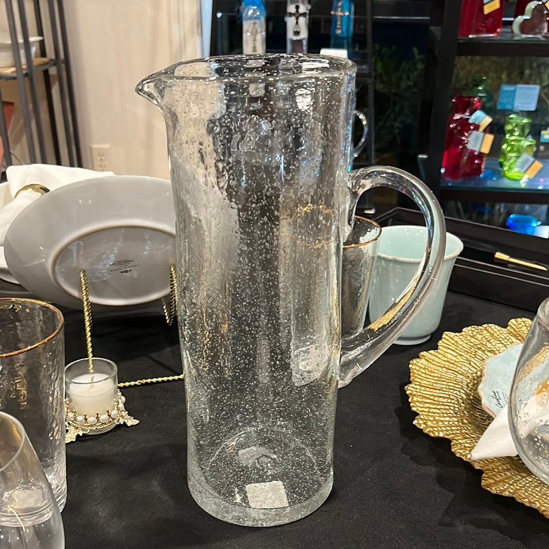 Tag Bubble Glass Bloody Mary Pitcher