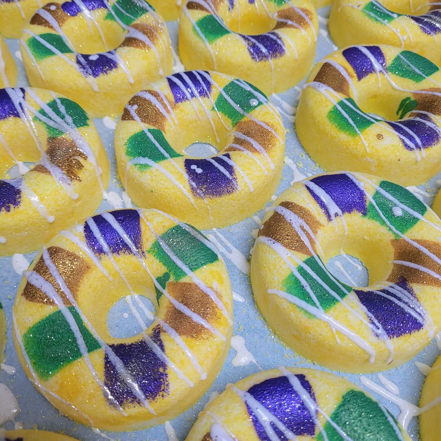 King Cake Bath Bomb