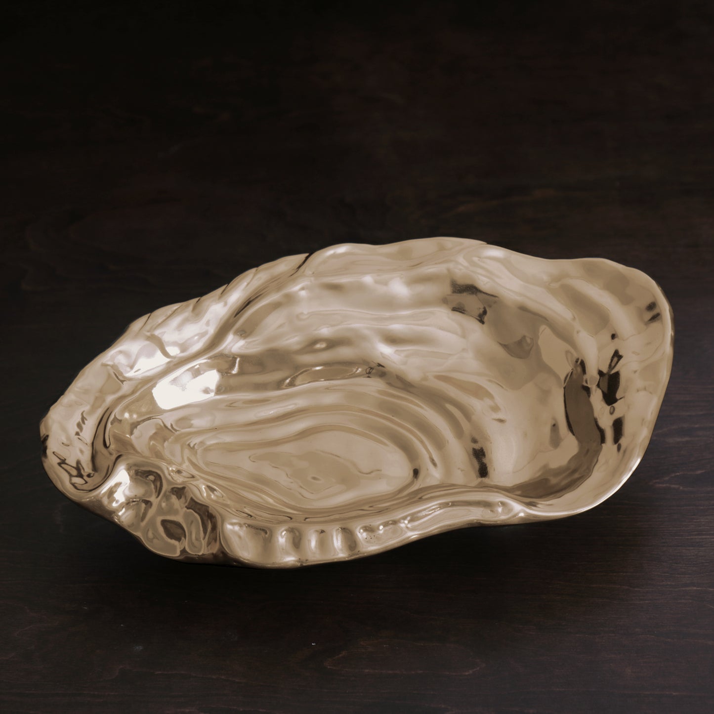 BB SIERRA MODERN Oyster Medium Bowl (Gold)