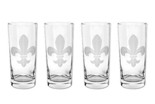 Mignon Faget Fleur de Lis Tumblers