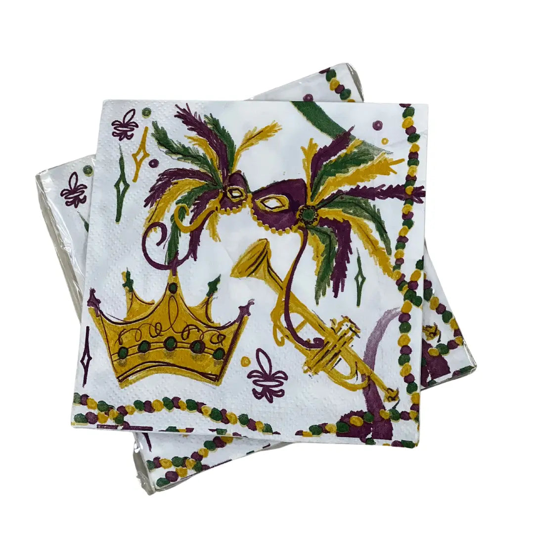 Mardi Gras Napkins