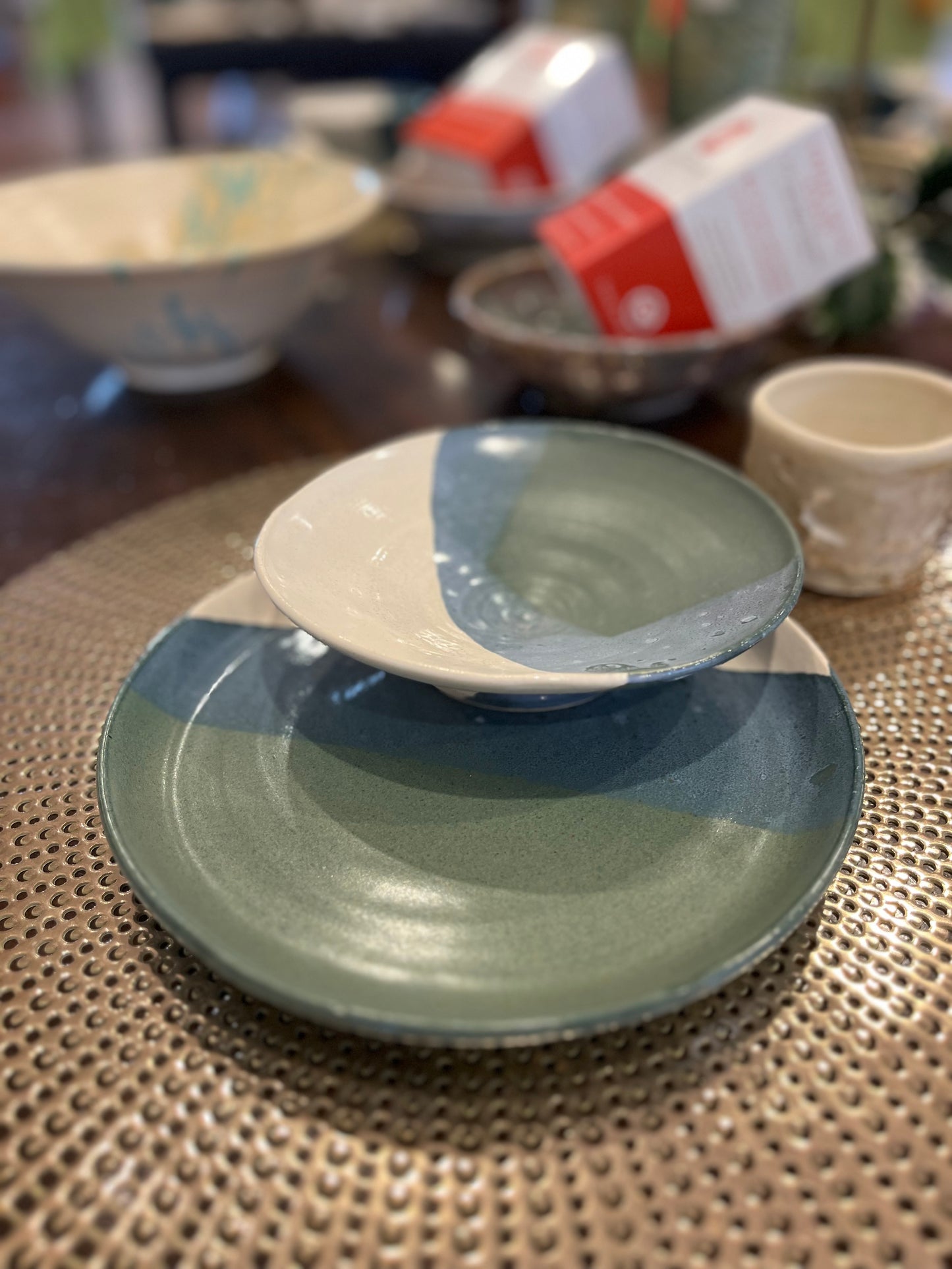 Barri Wessler Two Tone Plates
