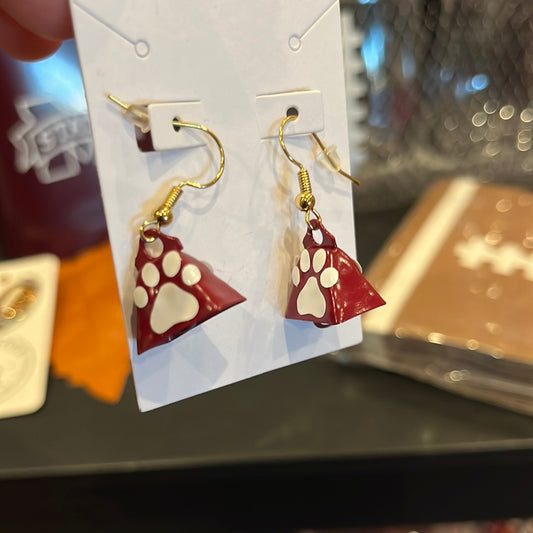 Cowbell earrings