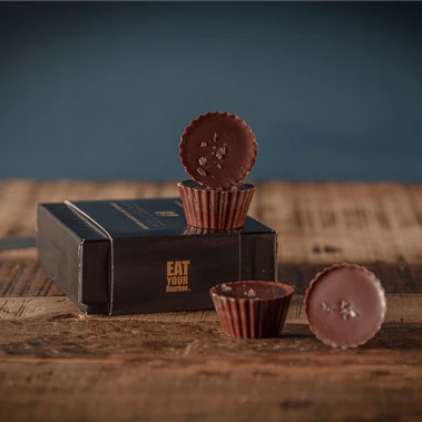 Bourbon Barrel Bourbon Smoked Sea Salt Caramels