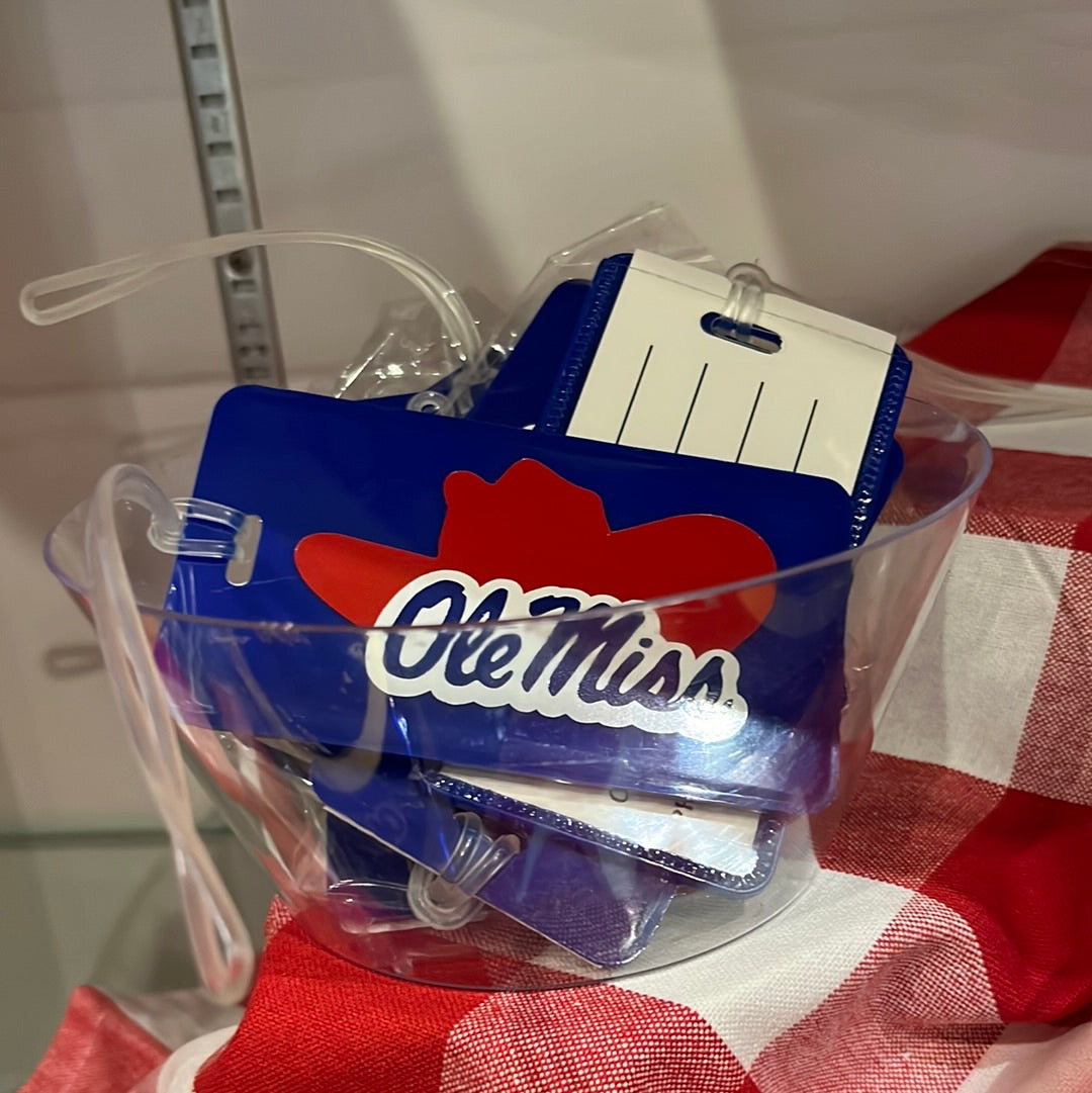 Collegiate luggage tag