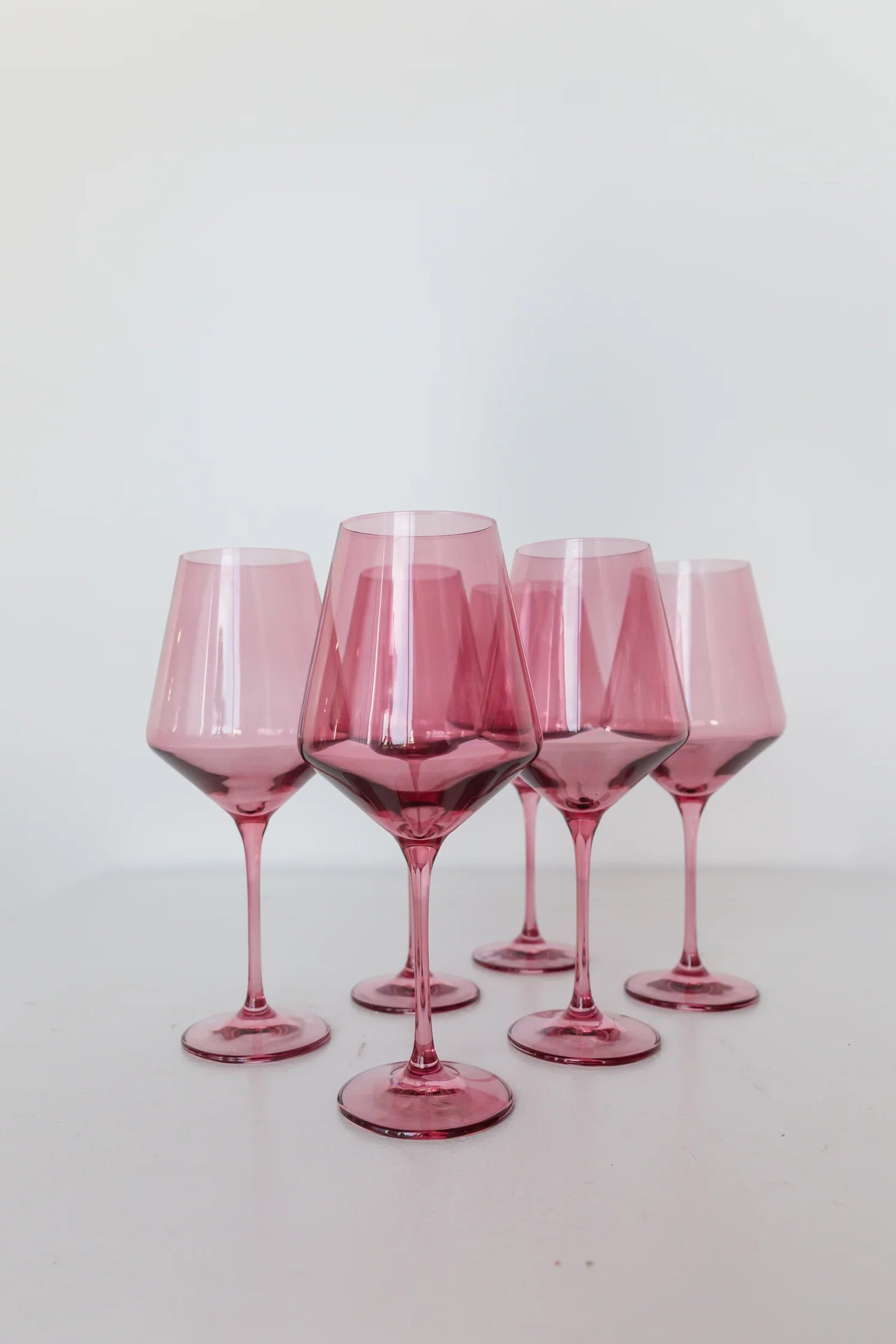 ESTELLE COLORED WINE STEMWARE