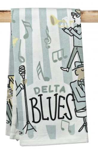 Delta Blues Tea Towel