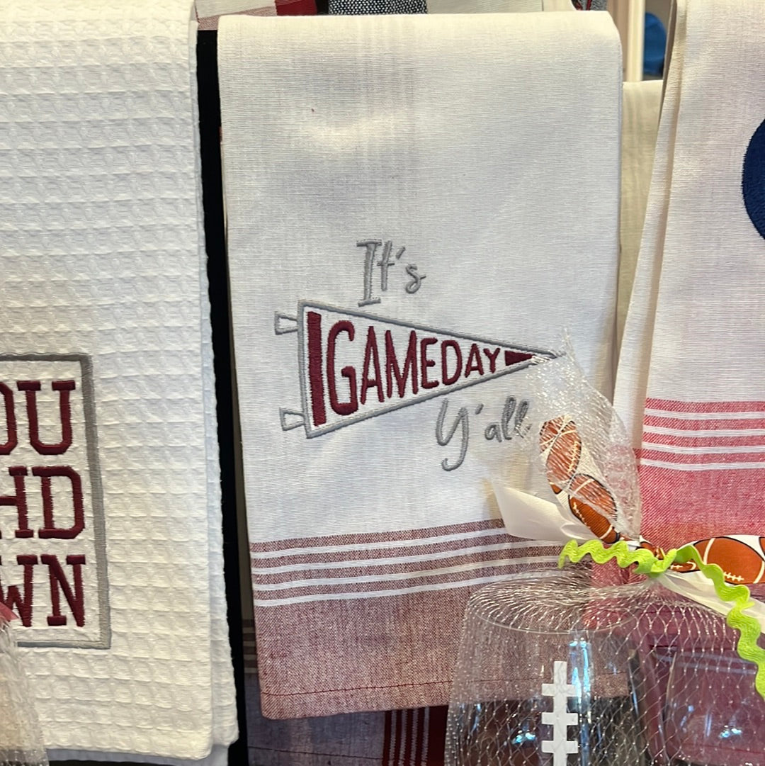 Game Day Y’all Dish Towel