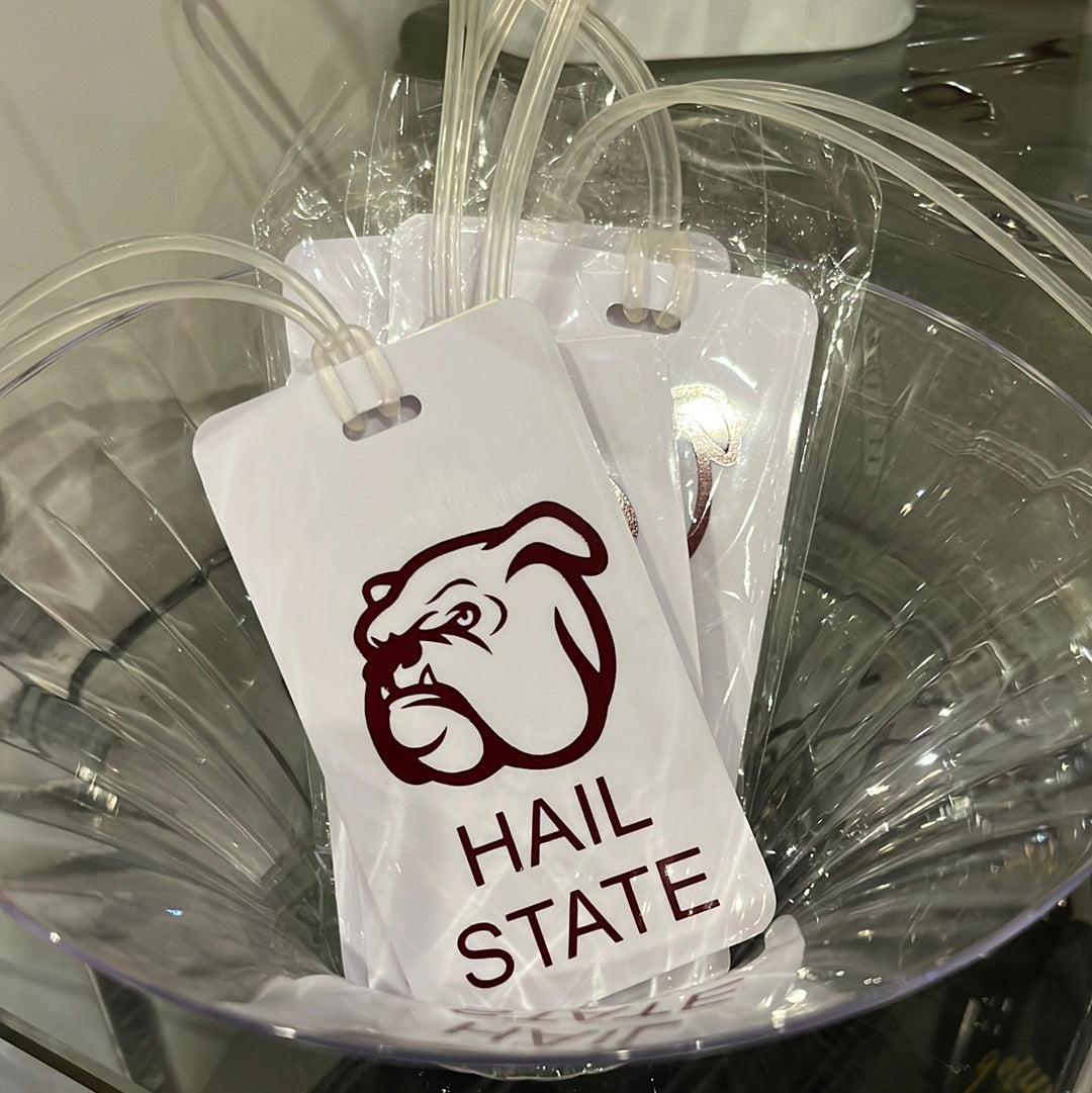 Collegiate luggage tag