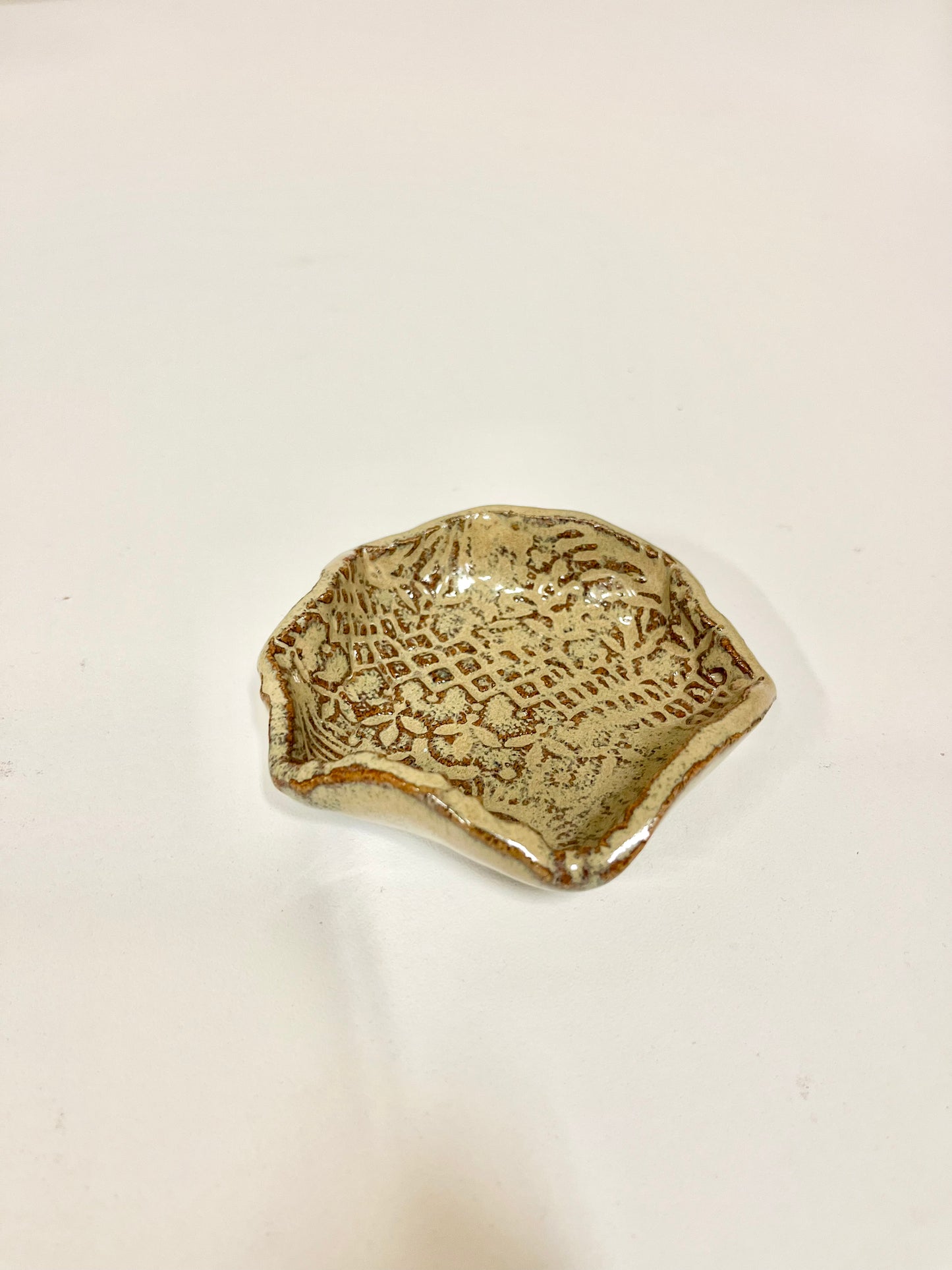 Bernard Bayou Pottery Ring Dish