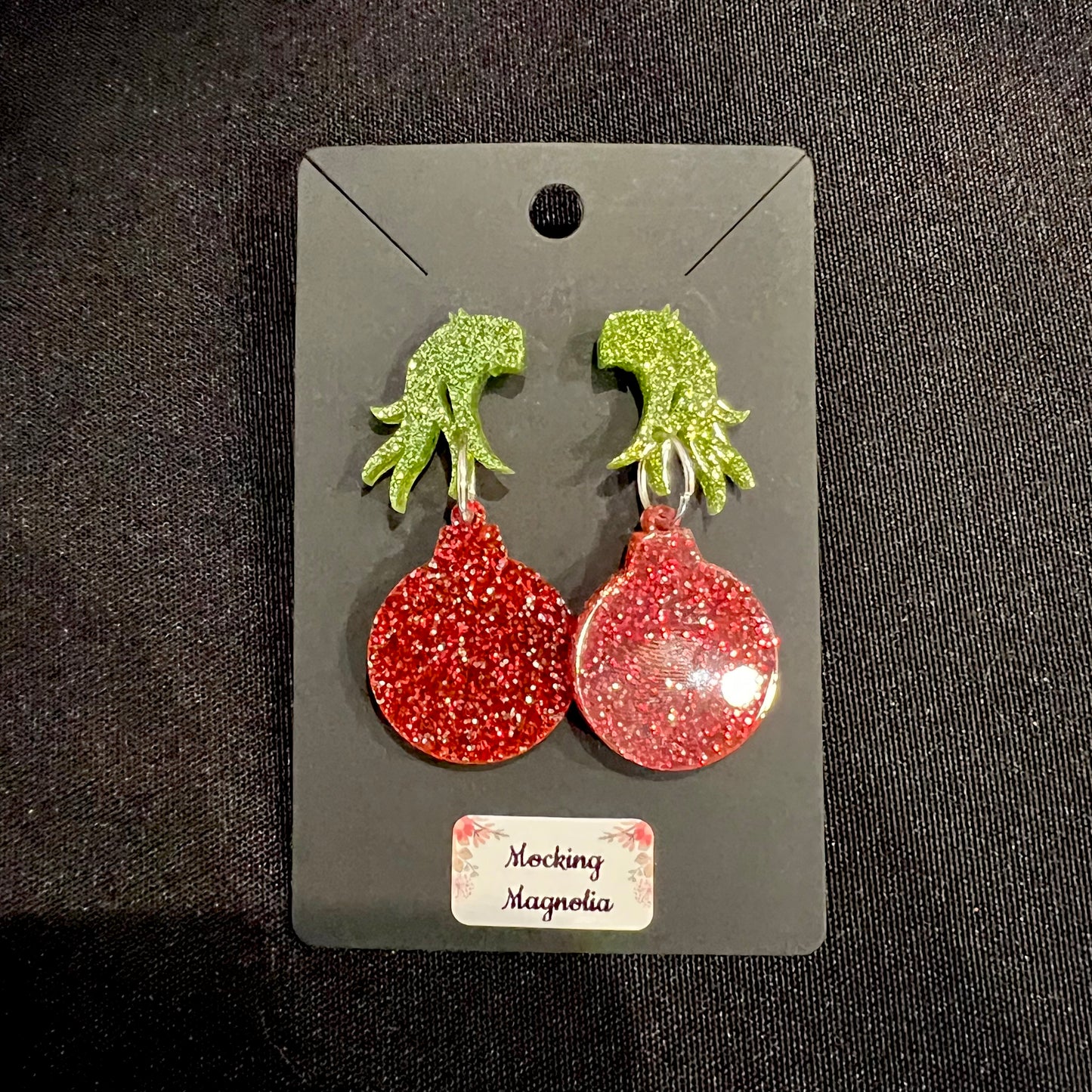 Christmas Earring Assorted Acrylic