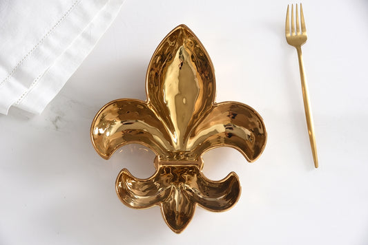 PB Fleur de Lis Snack Bowl