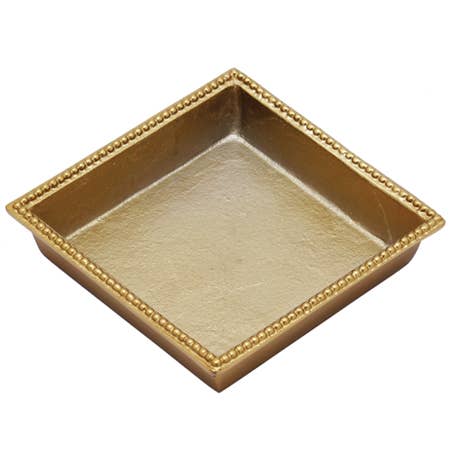 Gilded Lunch Napkin Holder