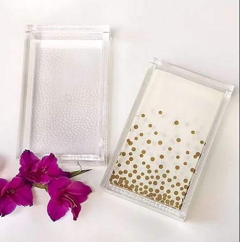 Clear Acrylic Napkin Caddy