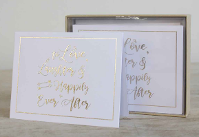 Happily Ever After Note Cards