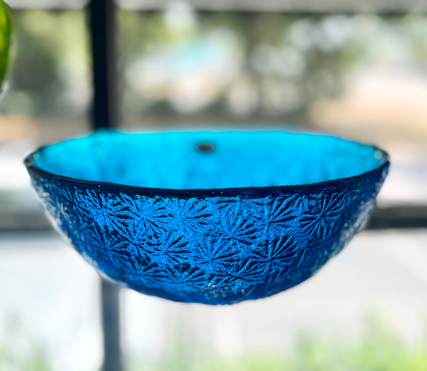 Blenko Large Starburst Bowl