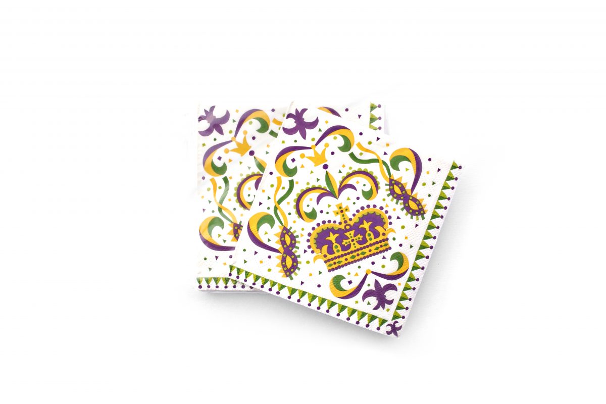 Mardi Gras Napkins