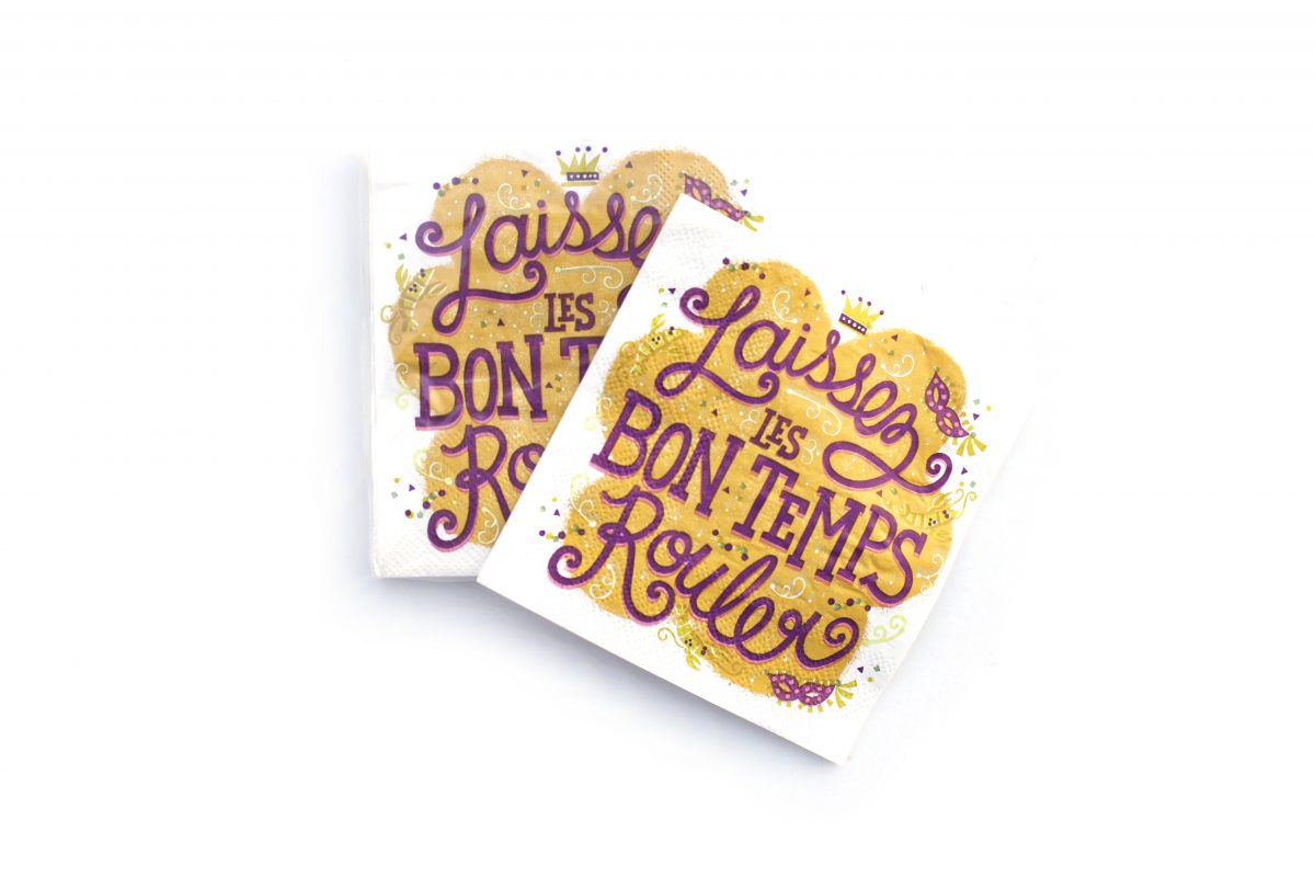 Mardi Gras Napkins