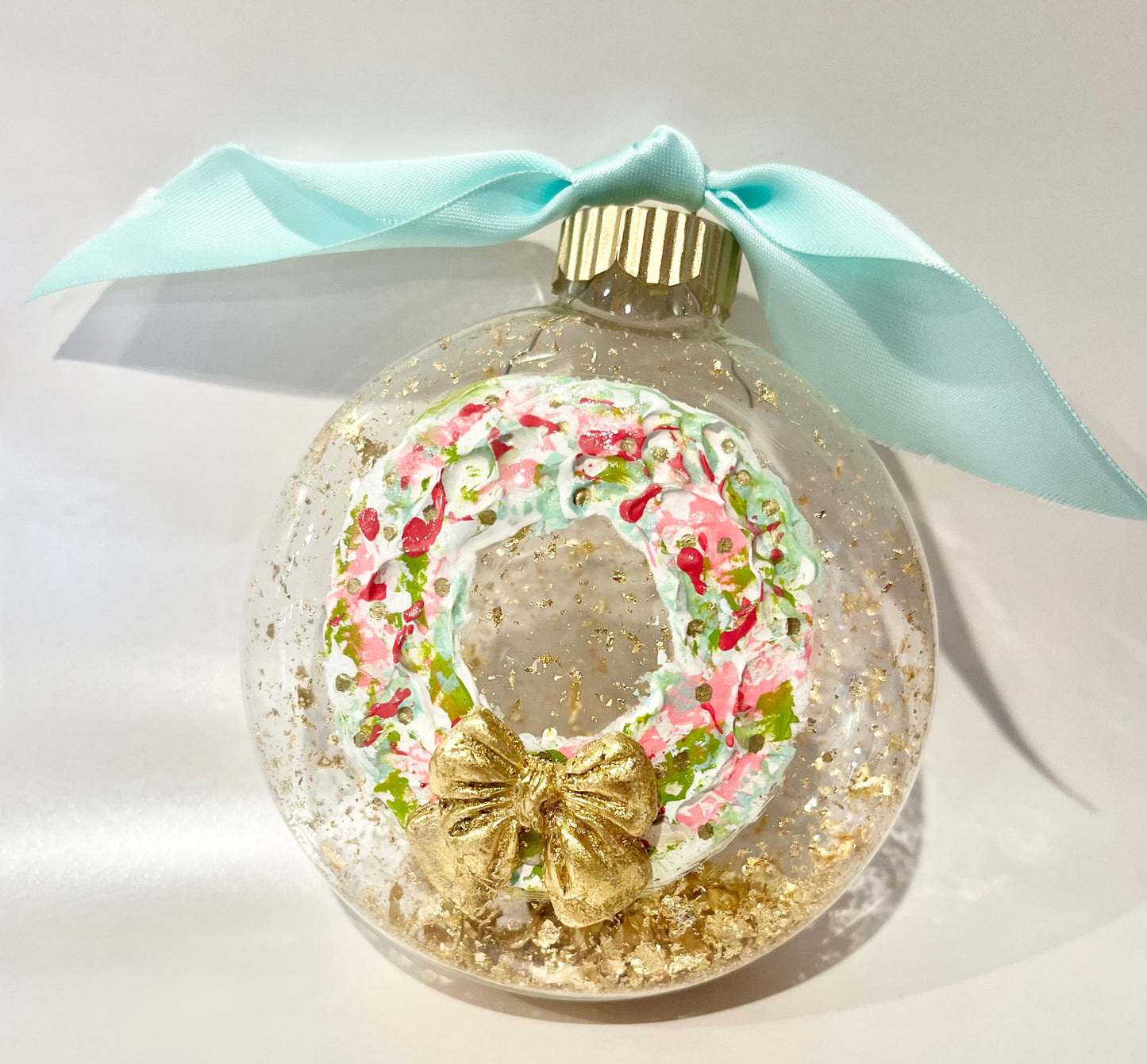 Hand Painted Glass Ornament