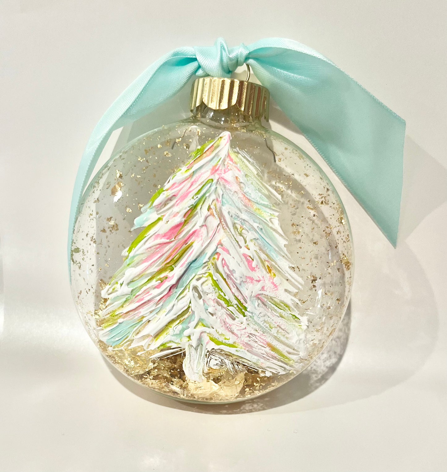 Hand Painted Glass Ornament