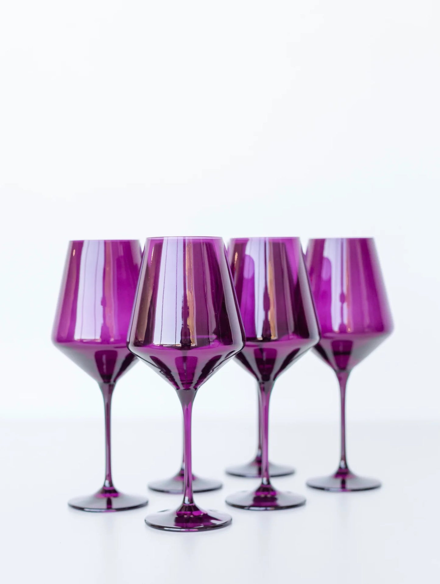 ESTELLE COLORED WINE STEMWARE