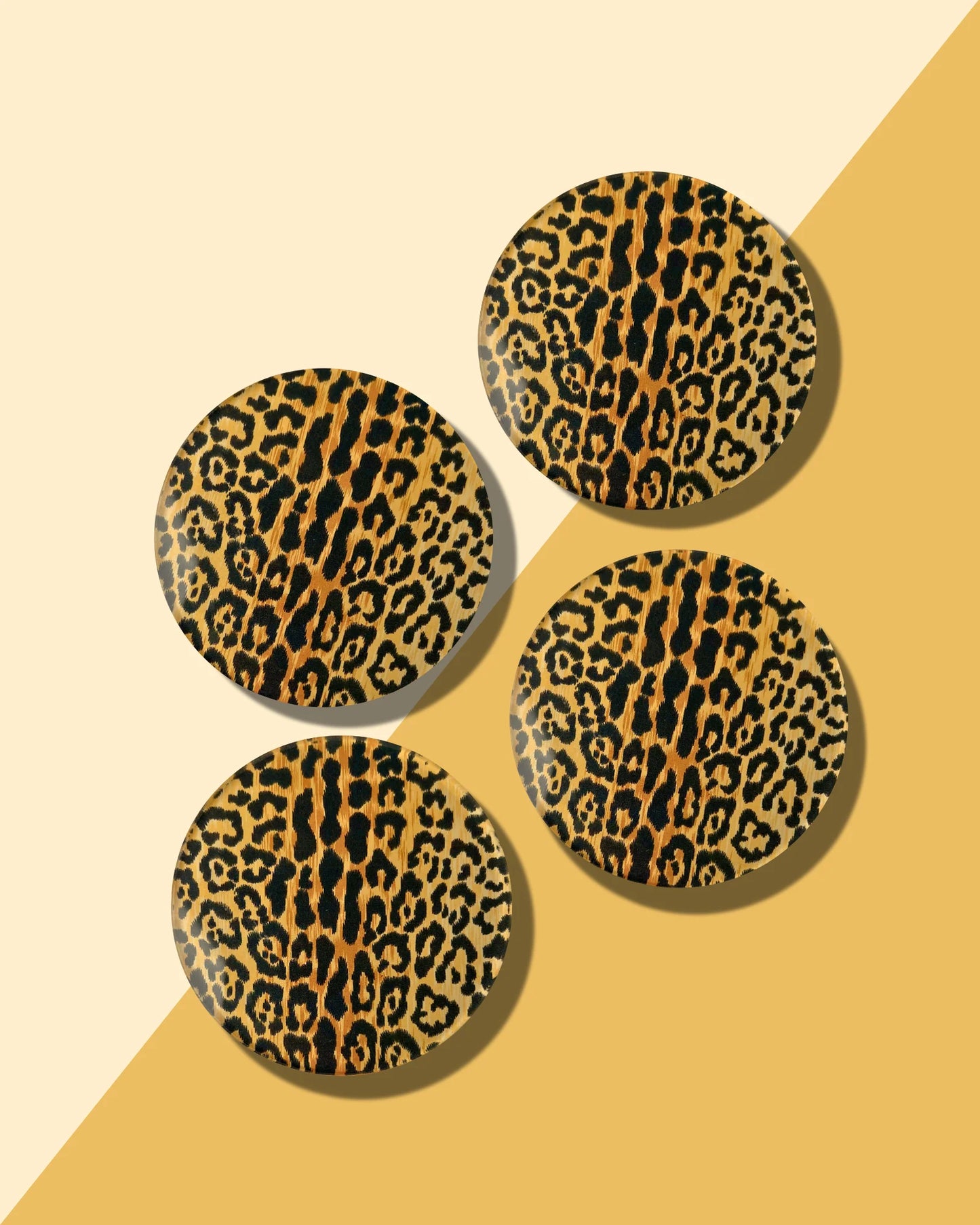 Animal Print Coasters