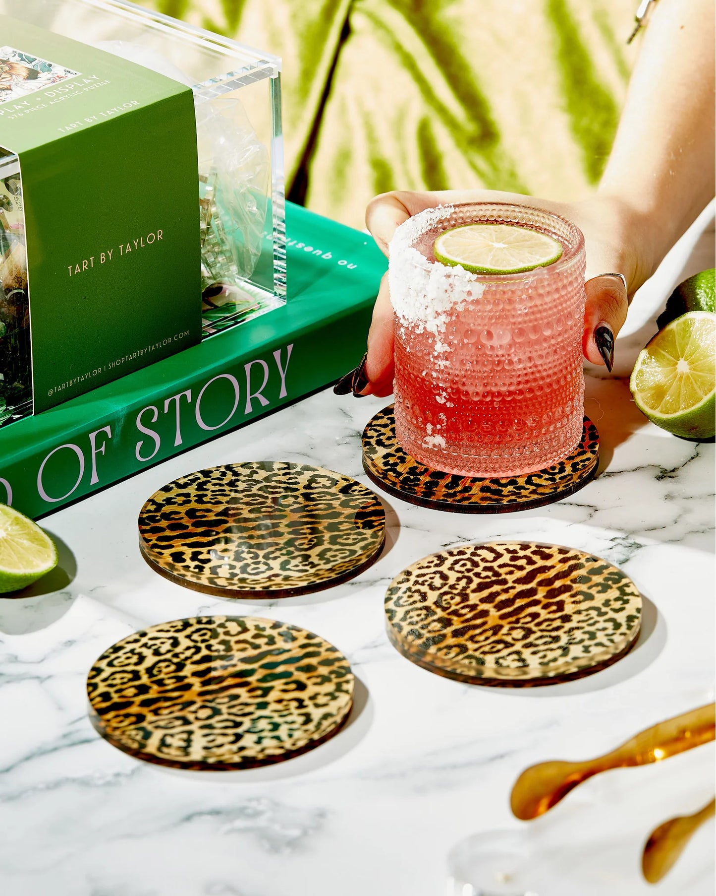 Animal Print Coasters