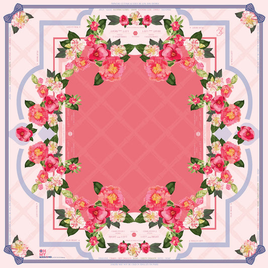 Camellia Mahjong Mat