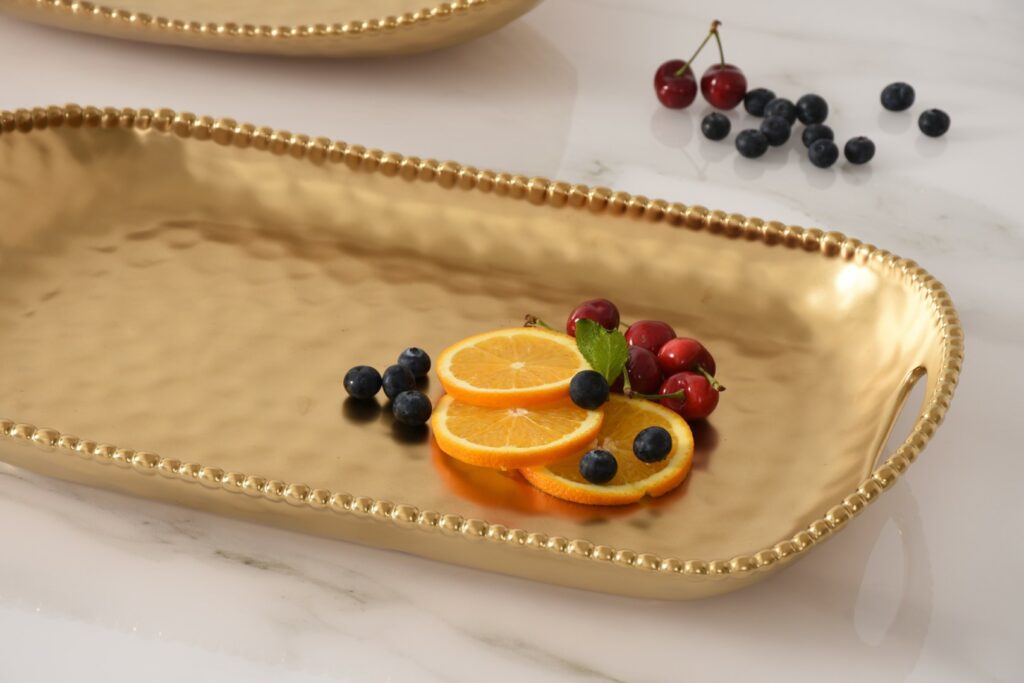 PB Rectangular Tray with Handles