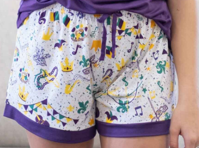 Confetti Krewe Sleep Shorts